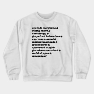 Drinking Around the World Crewneck Sweatshirt